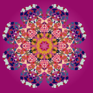 oryantal mandala motifi