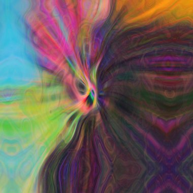 Dikişsiz desen boyalı