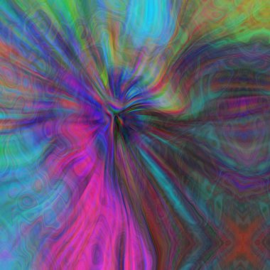 Dikişsiz desen boyalı