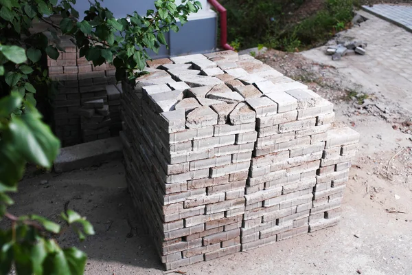 Grey bricks — Stockfoto