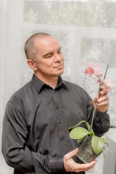 Retrato de homem de meia-idade — Fotografia de Stock