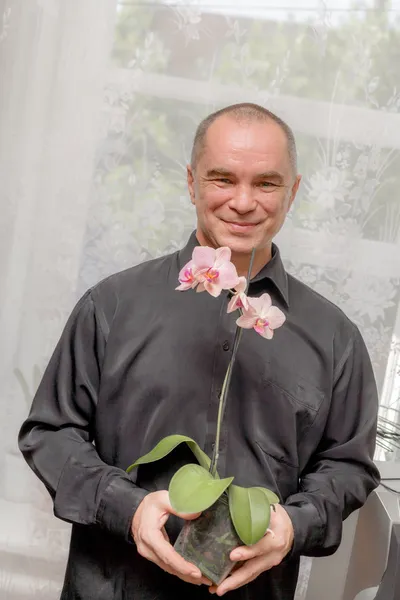 Retrato de homem de meia-idade — Fotografia de Stock