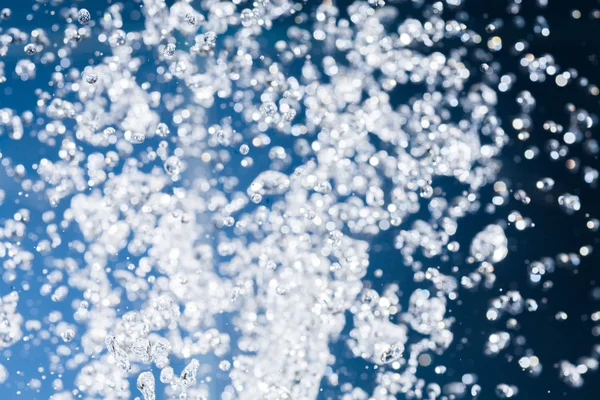 光の泡や水滴が空気中に浮遊 — ストック写真