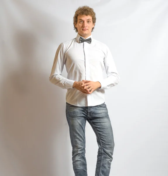 Młody moda model mężczyzna — Zdjęcie stockowe