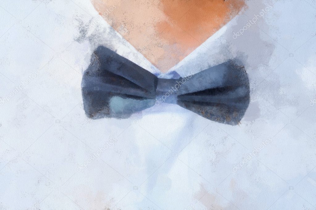 the bow tie closeup