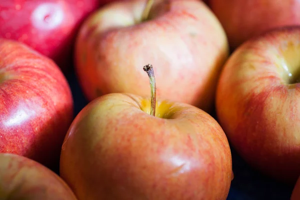 Viele Äpfel — Stockfoto