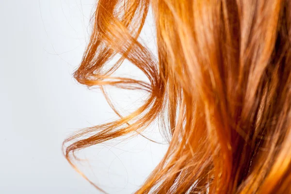 Curly hair closeup — Stock Photo, Image