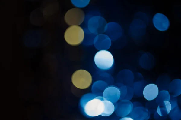 Xmas desfocado bokeh — Fotografia de Stock