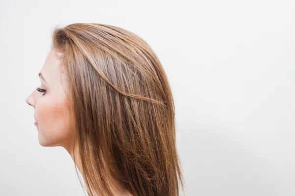 Headshot of the blonde — Stock Photo, Image