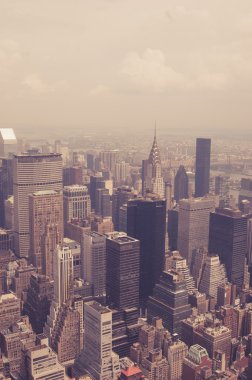 NYC yukarıdan tonda