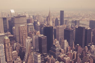 NYC yukarıdan tonda