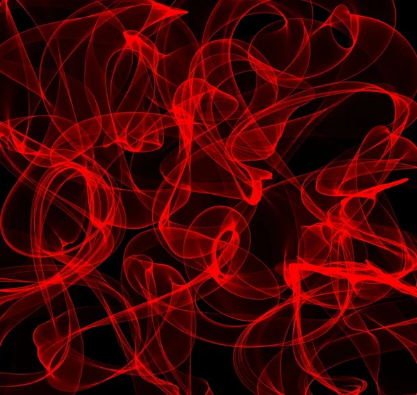 抽象红色烟雾 — 图库照片
