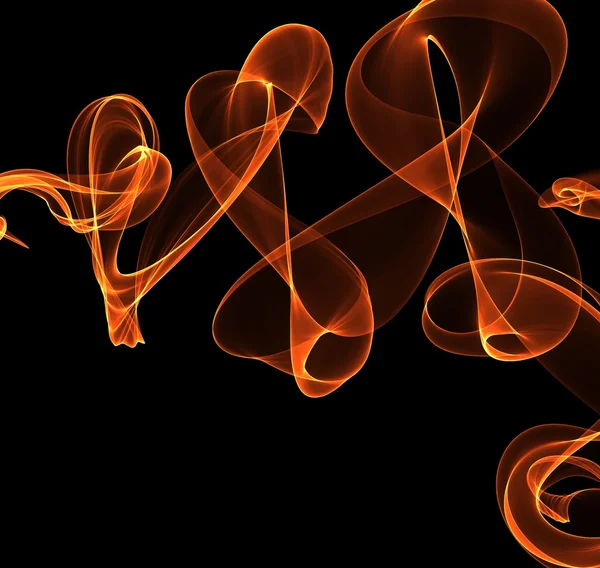 Abstract fire illustration — Stock Photo, Image