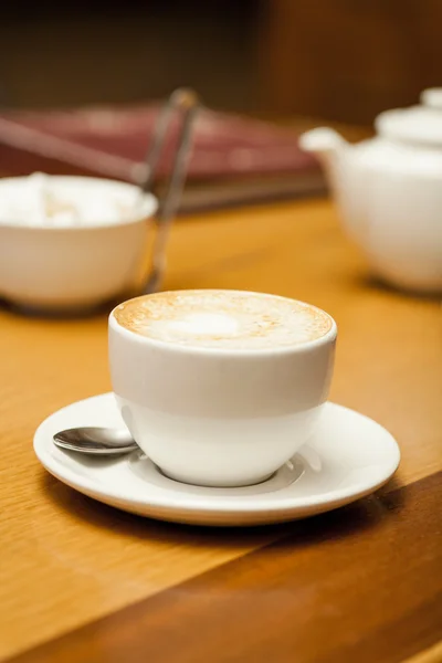 Tasse Cappuccino — Stockfoto