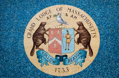 Grand lodge masonlar amblemi