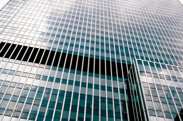 Glass wall of skyscraper — Stock Photo, Image
