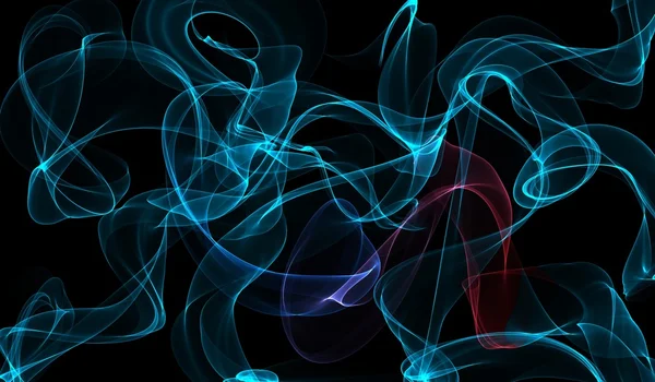 Azure smoke background — Stock Photo, Image