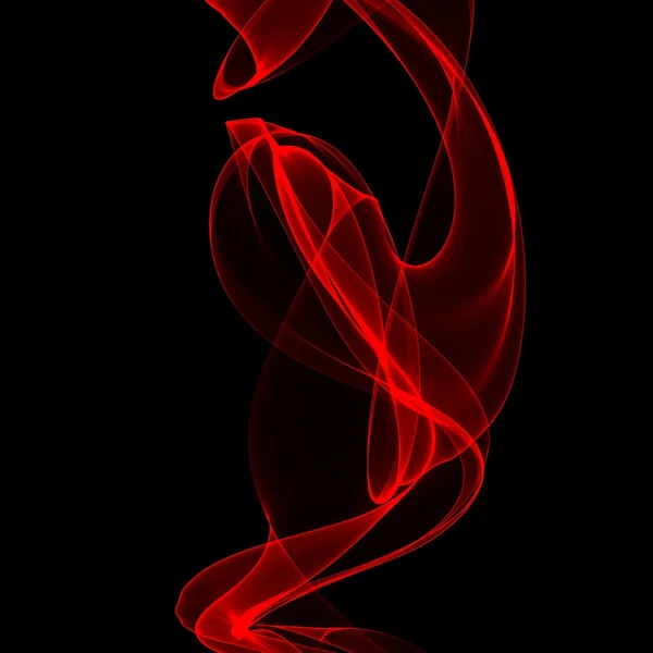 Smoke of a bright red colour — Stock Photo, Image