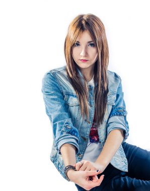 güzel sarışın beyaz