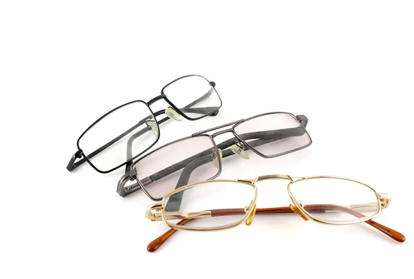 Tres gafas ópticas —  Fotos de Stock