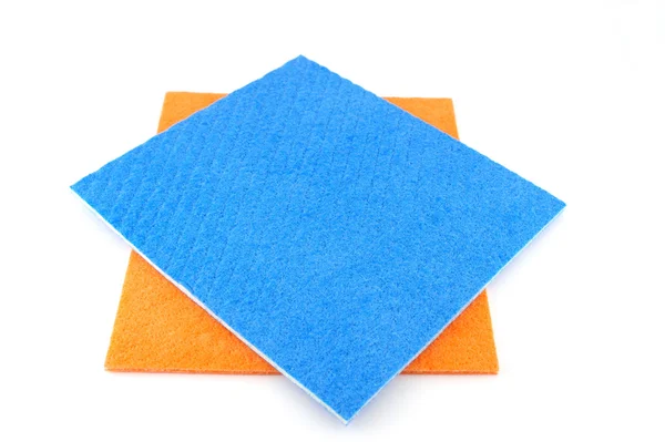 Orange och blå servetter — Stockfoto