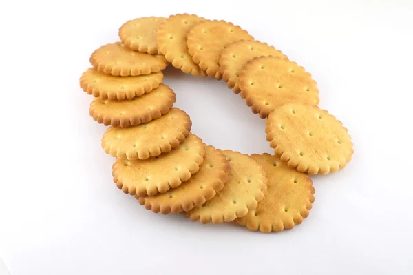 Set cookie dari bentuk bundar — Stok Foto