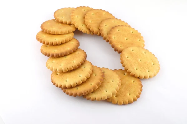 Set cookie of the round shape — Stock Photo, Image