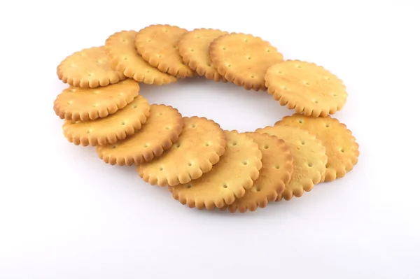 Set cookie dari bentuk bundar — Stok Foto