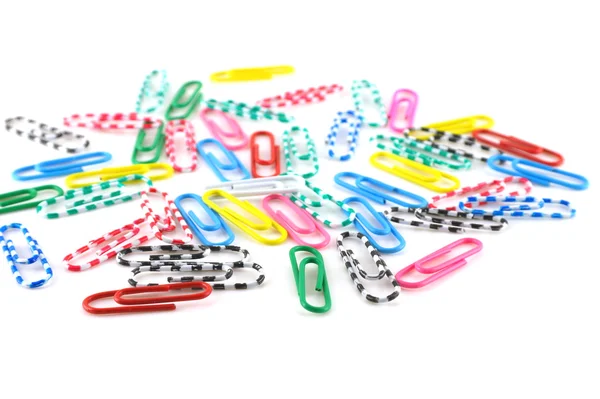 Color clips for paper — Stock Photo, Image