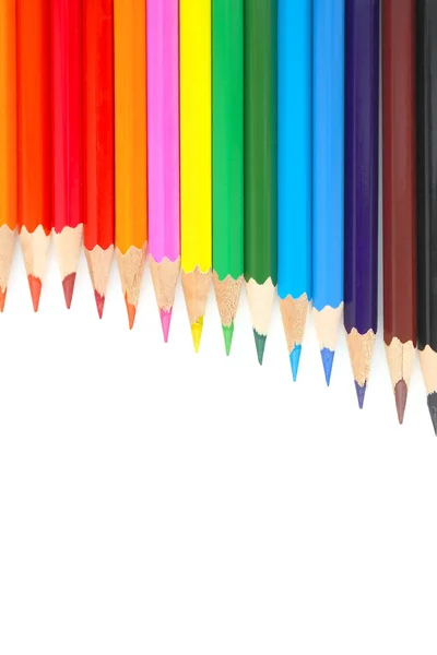 Abstract background, color pencils — Stock Photo, Image