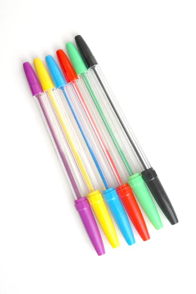 Collection of ball-point pen — Stock Photo, Image