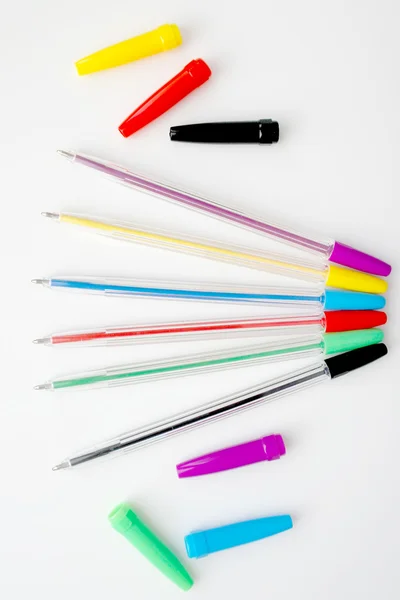 Collection of ball-point pen — Stock Photo, Image