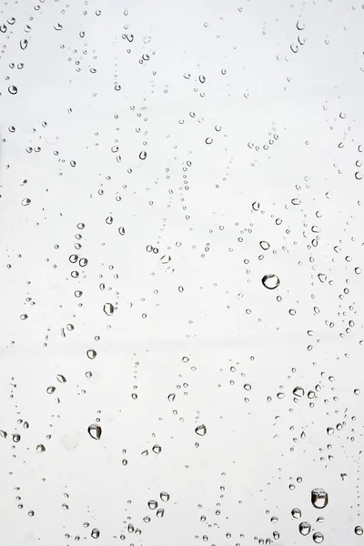 Drops of rain on the window — Stock Photo, Image