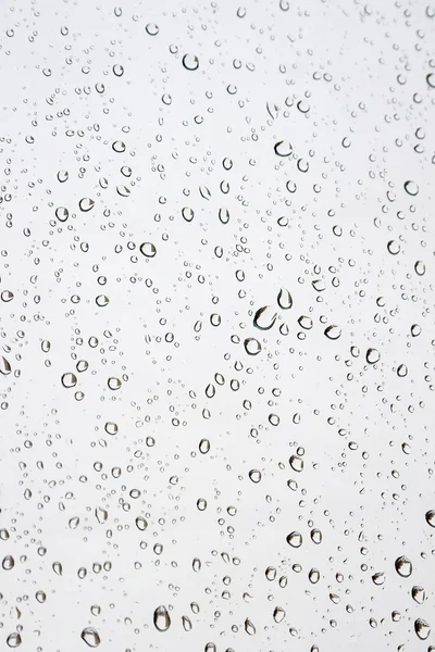 Gotas de chuva na janela — Fotografia de Stock