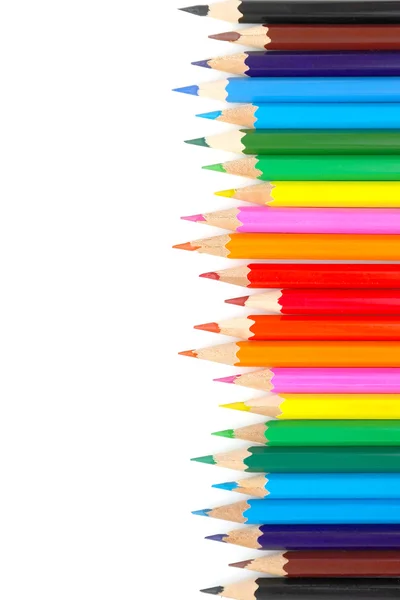 Abstract background, color pencils — Stock Photo, Image