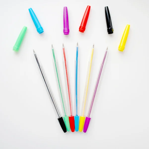 Collection of ball-point pen — Stock Photo, Image