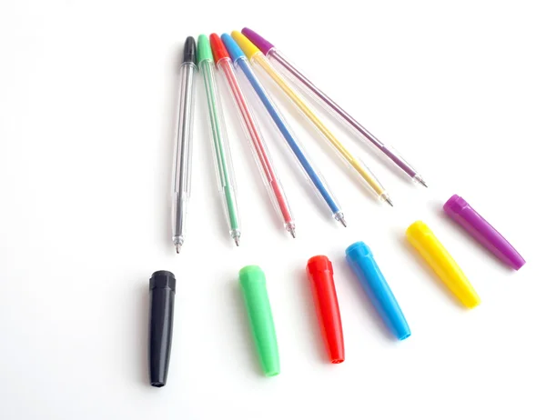 Collection of ball-point pen — Stock Photo, Image