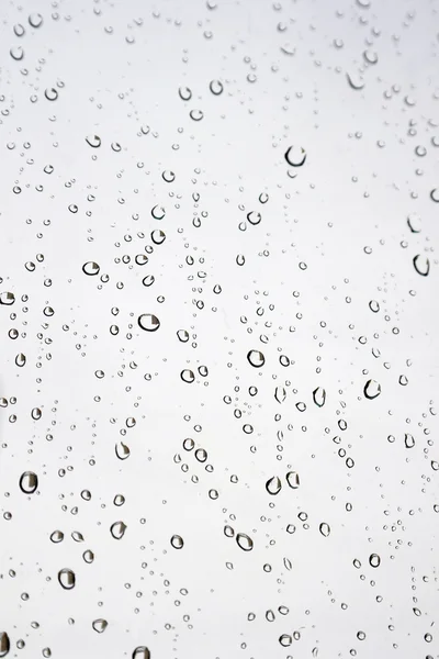 Drops of rain on the window — Stock Photo, Image