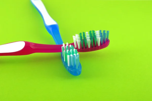 Two tooth-brushes — Stock Photo, Image