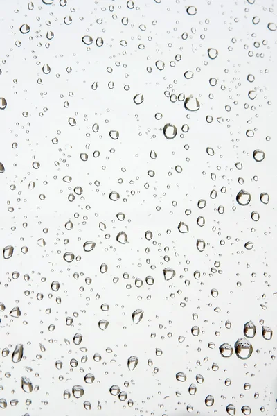 Gotas de agua en la ventana Imagen de stock