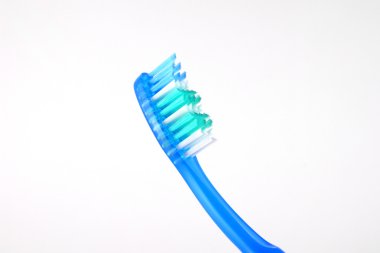 üzerine beyaz diş fırçası