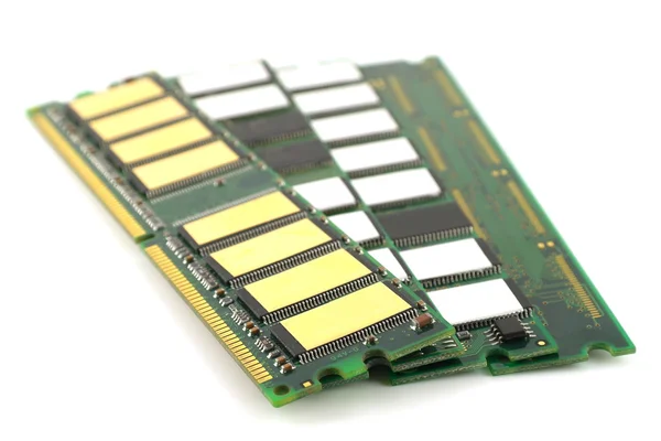 Memory chips for computer — Stock Photo, Image