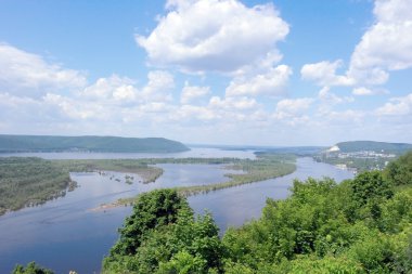 Rusya, samara şehir, büyük volga Nehri