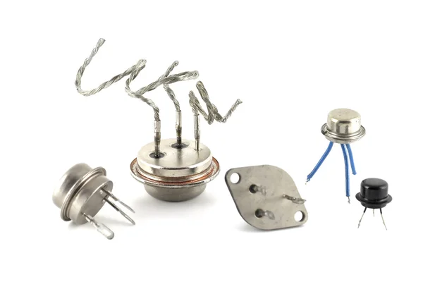 Old transistors — Stock Photo, Image