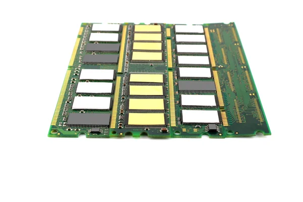 Memory chips for computer — Stock Photo, Image