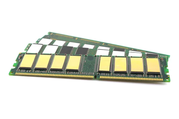 Memory chips for computer — Stock Photo, Image