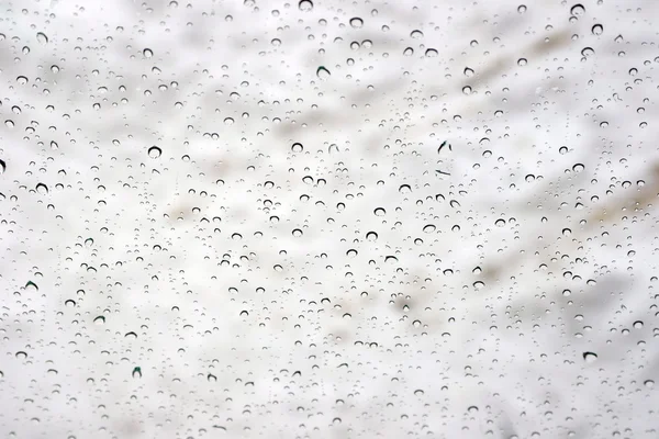 Gotas de lluvia en la ventana —  Fotos de Stock