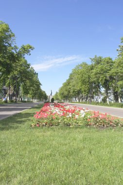 quay içinde şehir samara volga Nehri üzerinde göster