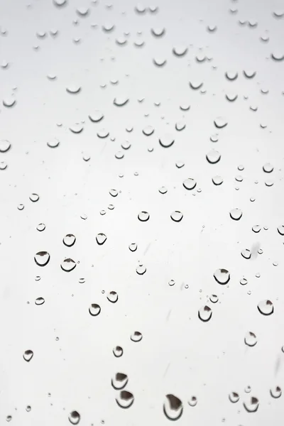 Drops of rain on the window — Stock Photo, Image