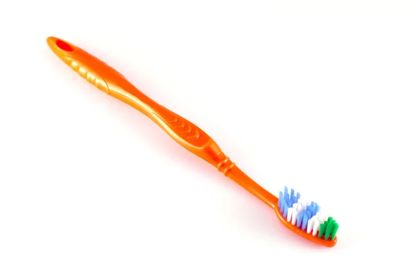 Orange toothbrush — Stock Photo, Image